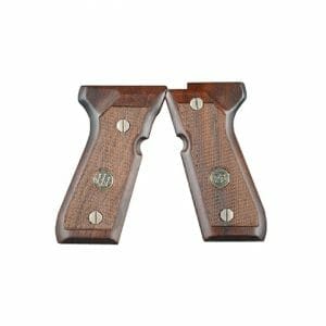 Beretta 92/96 Series Standard Wood Grips W/ Medallion