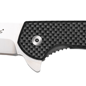 Bear & Son 3 3/4 Slim Titanium Flipper With Carbon Fiber Front W/pocket Clip (s35vn Blade)