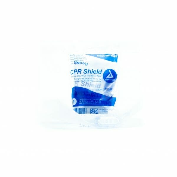 CPR Face Shield with One Way Valve