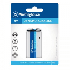 Energy Products Westinghouse 9v Alkaline 1 Pack