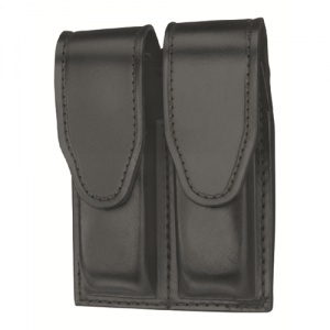 Gould & Goodrich Leather Hidden Snap Double Magazine Case