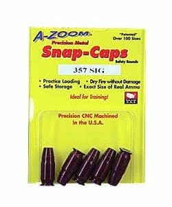 Azoom Snap Caps 357Sig 5/Pk