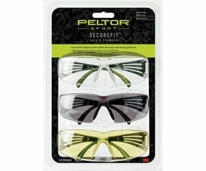 Peltor Securefit 400 Eye Prot 3-Pack