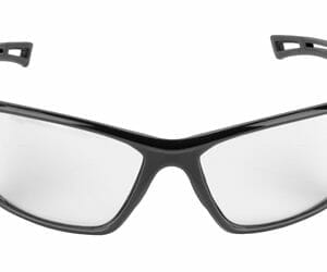 Walker's 8280 Glasses Black Frame Clear Lens Microfiber Bag Included 1 Pair GWP-SF-8280-CL