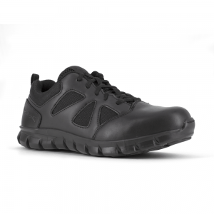 Reebok Sublite Cushion Tactical Shoe w/ Soft Toe - Black