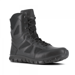 Reebok Sublite Cushion Tactical 8'' Boot w/ Soft Toe - Black