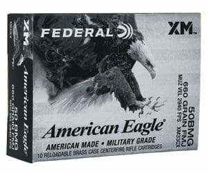 Fed Am Eagle 50Bmg 660Gr Fmj 10/100